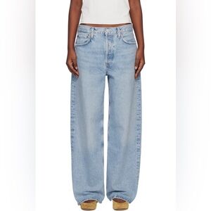 AGOLDE
Blue Low Slung Baggy 30.5" Jeans